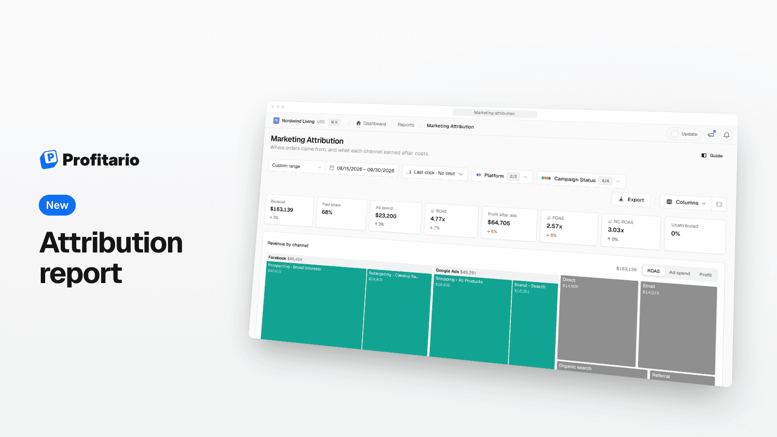 Attribution report