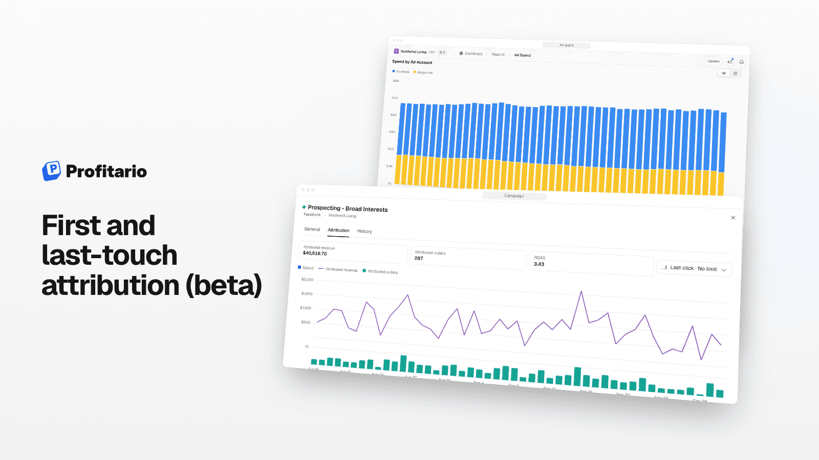 First and last-touch attribution (beta)